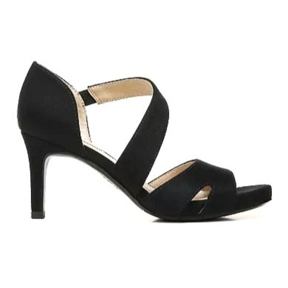 Lifestride Womens Soft System Black Strappy Heel Pointed‎ Toe Pumps Size 6 NWOT - Picture 3 of 4